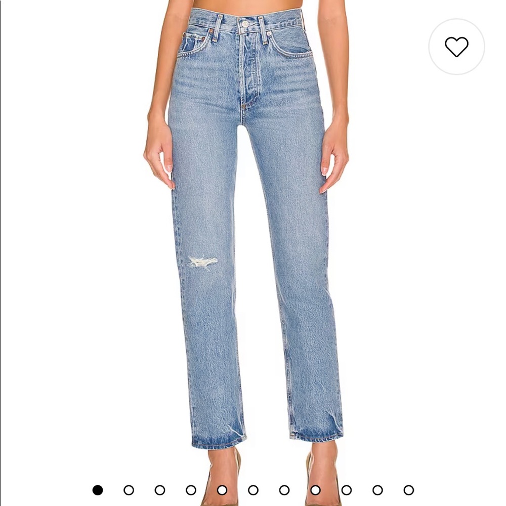 AGOLDE 90's Pinch Waist in Abstract